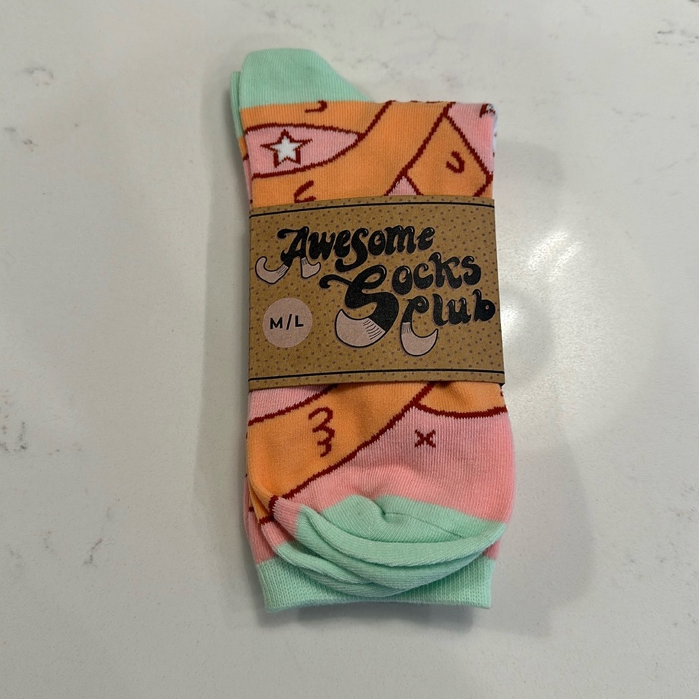 Awesome Socks Club NWT